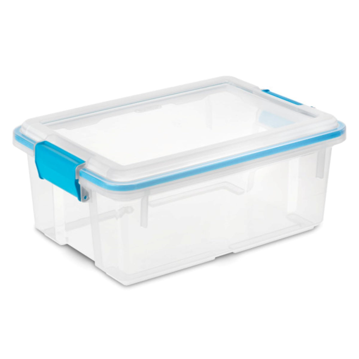 Sterilite Gasket Storage Box with Lids for Home & Office, 32 Quart, 4-Pack