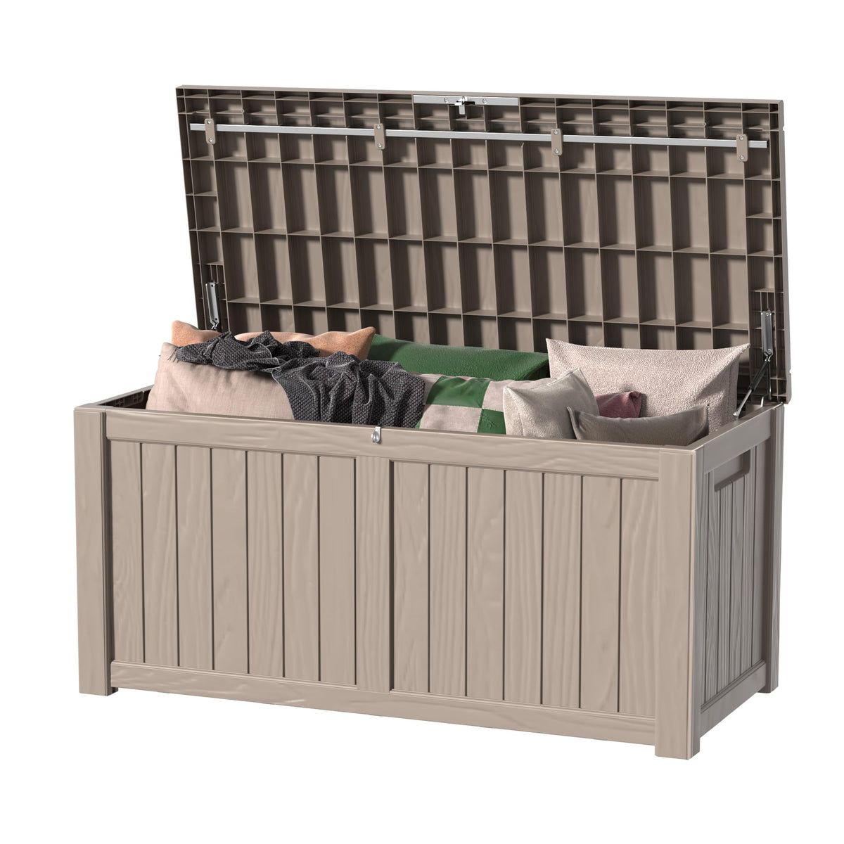 DRATO 310 Gallon Deck Boxes Outdoor Waterproof Large Outside Storage Box