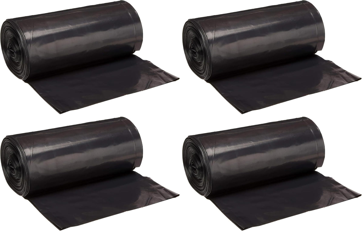 Amazon Basics 23G SlimJim Rubbermaid - 23 Gallon - 150 Count - 1.1 Mil - Black (Previously AmazonCommercial)