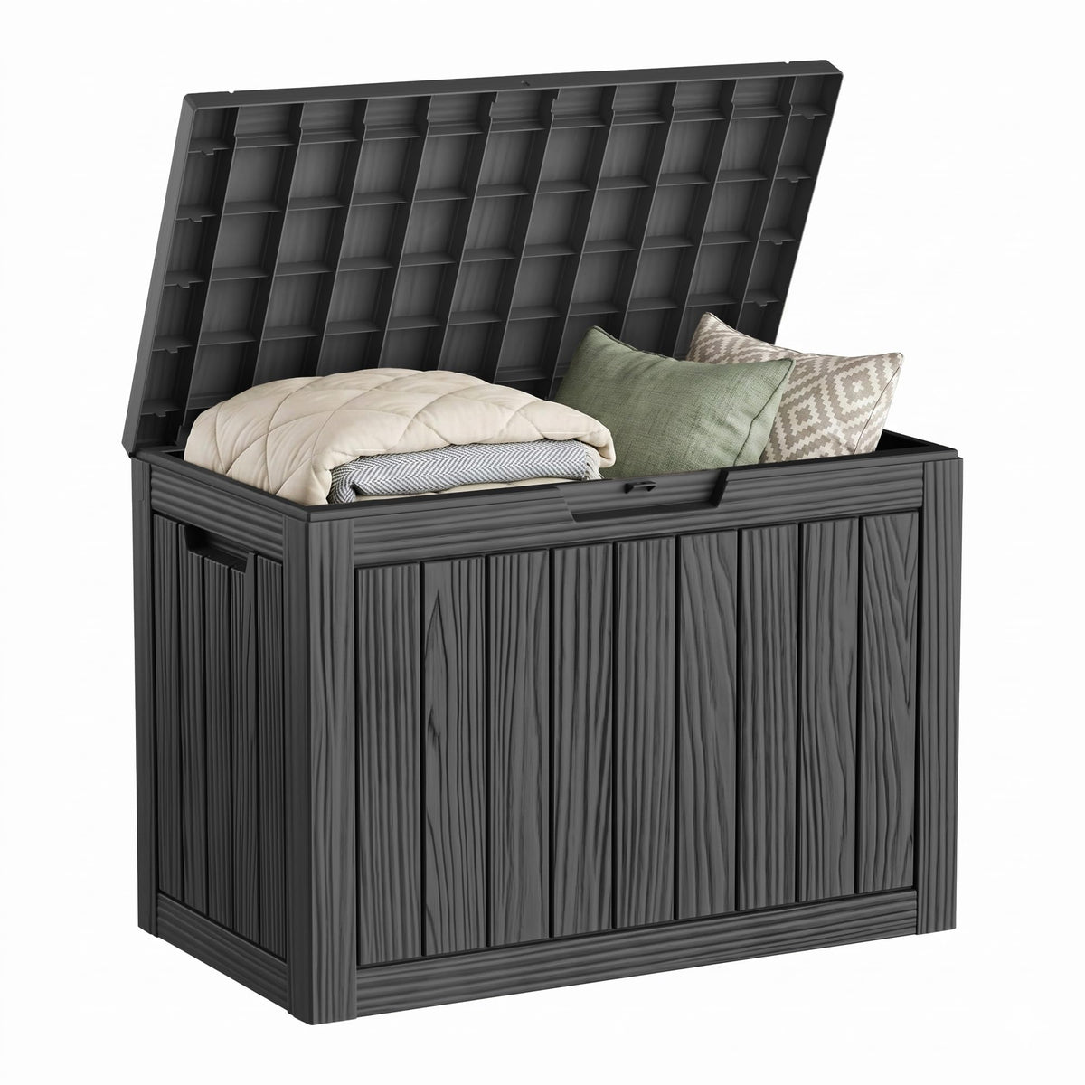 DRATO 310 Gallon Deck Boxes Outdoor Waterproof Large Outside Storage Box