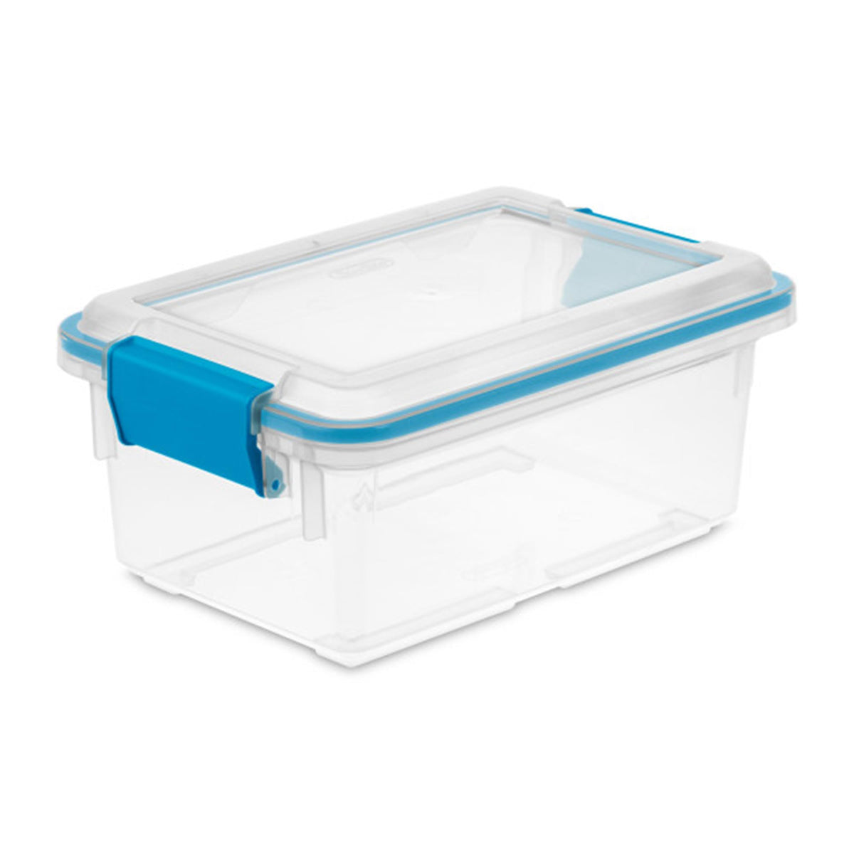 Sterilite Gasket Storage Box with Lids for Home & Office, 32 Quart, 4-Pack