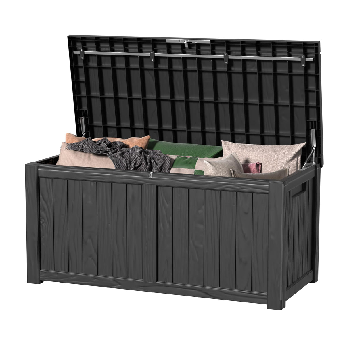 DRATO 310 Gallon Deck Boxes Outdoor Waterproof Large Outside Storage Box