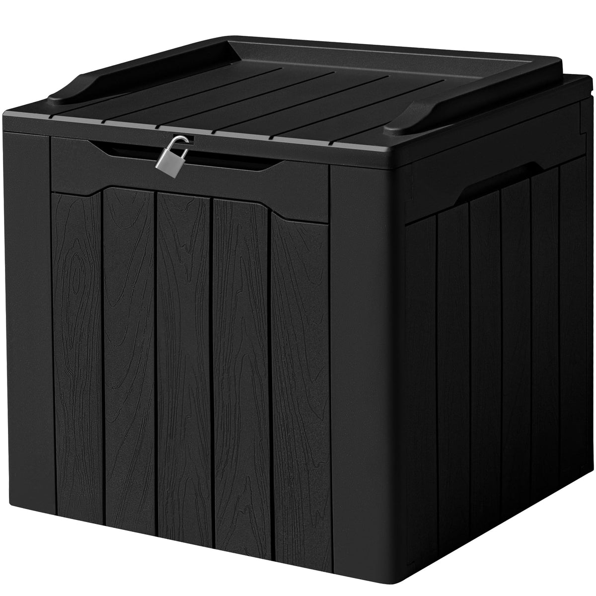 Devoko 100 Gallon Outdoor Storage Box, Waterproof Deck Box Lockable