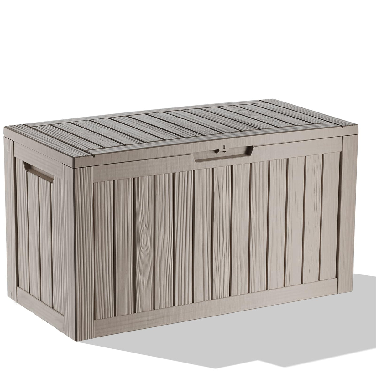 DRATO 310 Gallon Deck Boxes Outdoor Waterproof Large Outside Storage Box