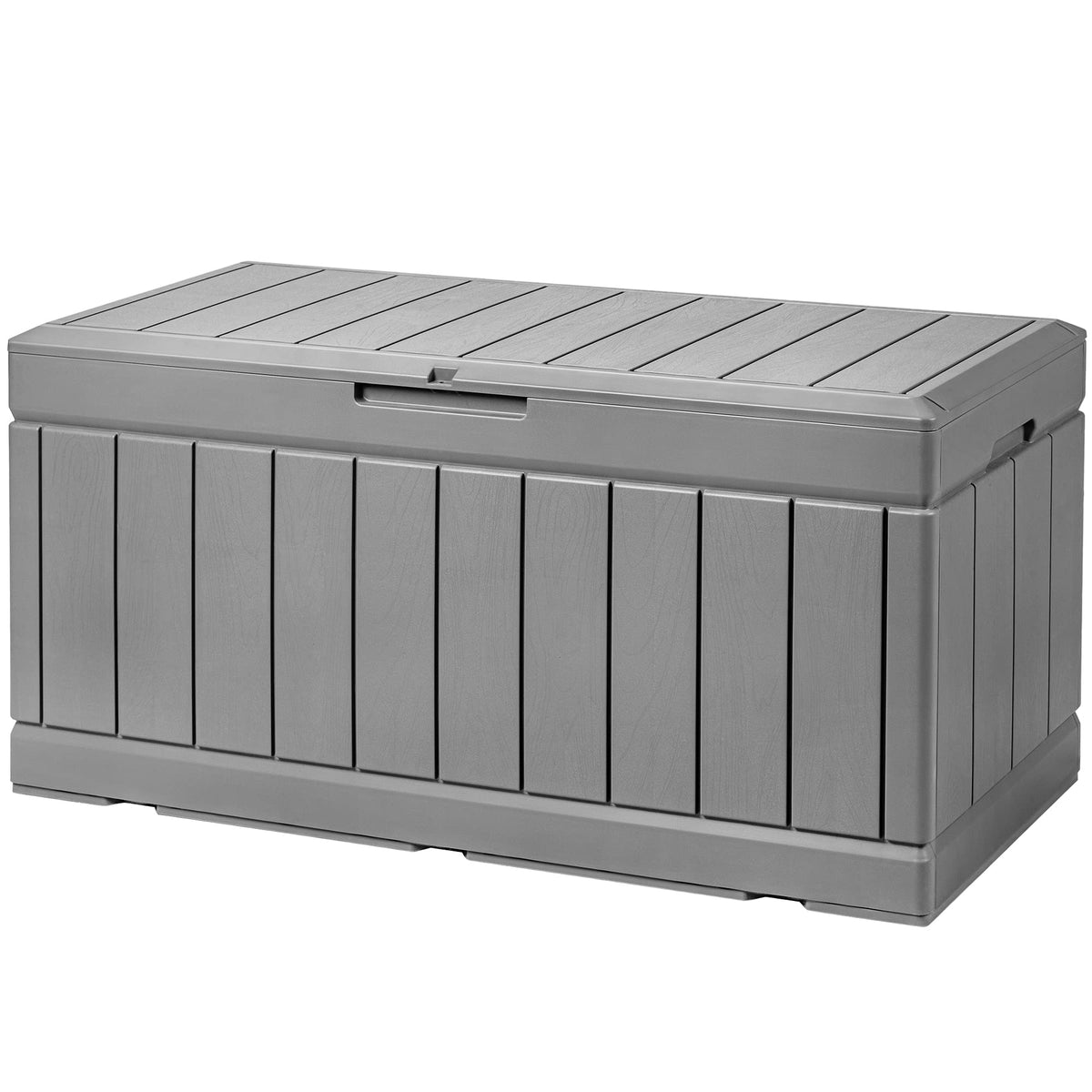 Devoko 100 Gallon Outdoor Storage Box, Waterproof Deck Box Lockable