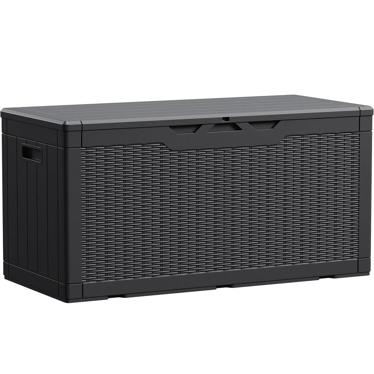 Devoko 100 Gallon Outdoor Storage Box, Waterproof Deck Box Lockable