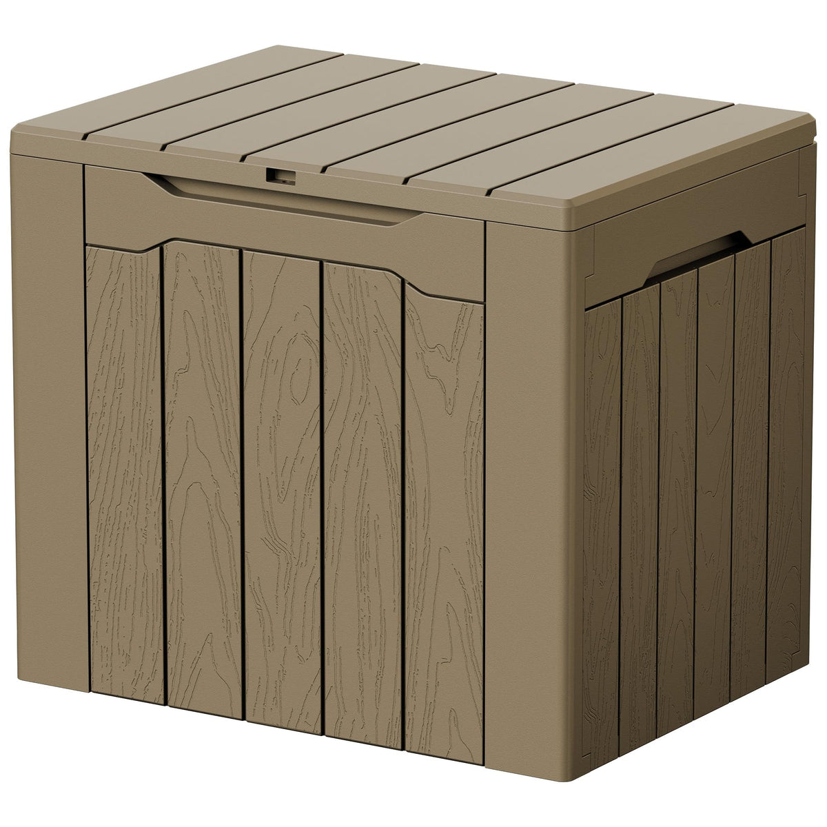 Devoko 100 Gallon Outdoor Storage Box, Waterproof Deck Box Lockable