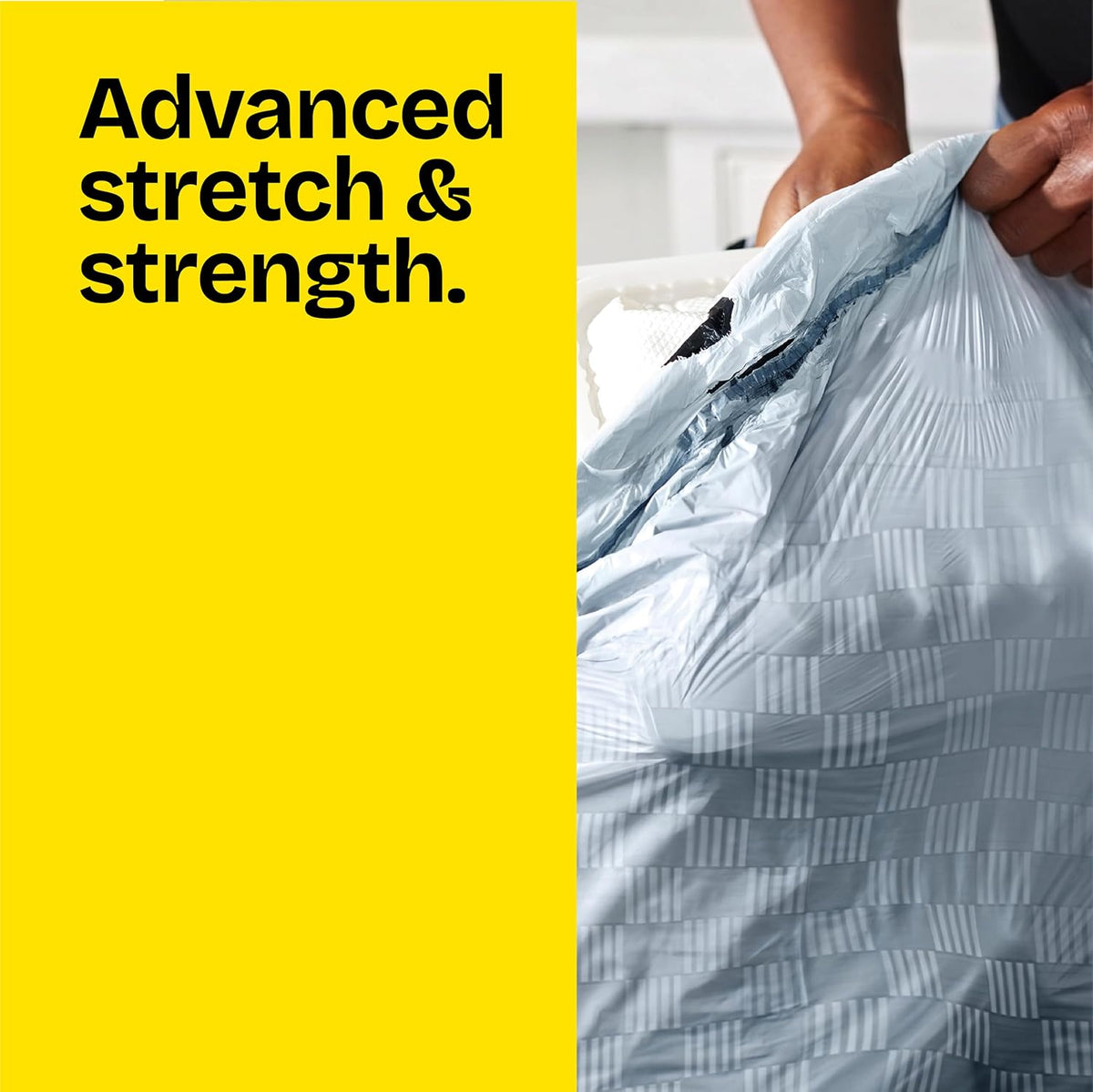 Glad ForceFlex Tall Kitchen Trash Bags, 13 Gallon, Gain Original, 40 Count (Package May Vary)